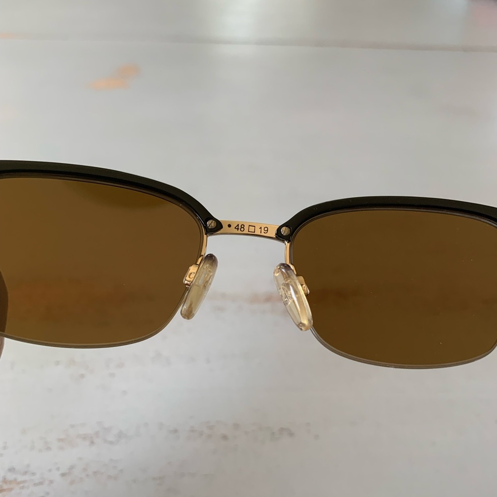 Rodenstock R1327 rectangular ‘Clubmaster’ sunglasses - Picture 8 of 11